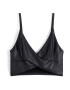 Bershka Top negru - Pled.ro