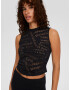 Bershka Top negru - Pled.ro