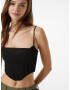 Bershka Top negru - Pled.ro