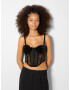 Bershka Top negru - Pled.ro