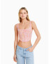 Bershka Top roz - Pled.ro