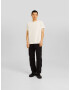 Bershka Tricou alb murdar - Pled.ro