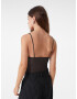 Bershka Tricou body negru - Pled.ro