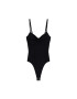 Bershka Tricou body negru - Pled.ro