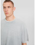 Bershka Tricou gri - Pled.ro