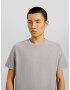 Bershka Tricou gri - Pled.ro