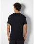 Bershka Tricou gri / negru / alb - Pled.ro