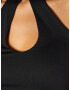 Bershka Tricou negru - Pled.ro