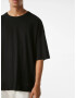 Bershka Tricou negru - Pled.ro