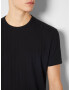 Bershka Tricou negru - Pled.ro