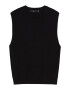 Bershka Tricou negru - Pled.ro