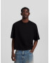 Bershka Tricou negru - Pled.ro