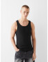 Bershka Tricou negru - Pled.ro