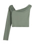 Bershka Tricou verde - Pled.ro