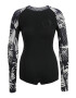 BILLABONG Costume de neopren 'SPRING FEVER' negru / alb - Pled.ro