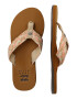 BILLABONG Flip-flops 'Kai' bej / roșu pepene / alb - Pled.ro