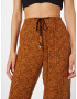 BILLABONG Pantaloni 'Sweet Surf' maro caramel / portocaliu / negru - Pled.ro