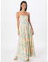 BILLABONG Rochie de vară 'Lovely Sunset' albastru fumuriu / verde deschis / portocaliu caisă / alb murdar - Pled.ro