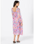 BILLABONG Rochie 'PARADISE LOVE' bej / albastru fumuriu / mauve / alb - Pled.ro