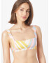 BILLABONG Sutien de costum de baie sport 'Break of Dawn' albastru deschis / galben curry / portocaliu caisă / roz pastel / alb - Pled.ro