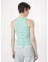 BILLABONG Top 'TOMBOY' verde / alb - Pled.ro