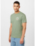 BILLABONG Tricou albastru marin / verde măr / portocaliu / alb - Pled.ro