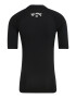 BILLABONG Tricou funcțional 'WAVES ALL DAY' negru / alb - Pled.ro