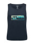 BILLABONG Tricou 'Inversed' bleumarin / cyan / galben pastel / verde mentă - Pled.ro