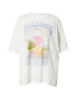 BILLABONG Tricou 'PEACE AND LOVE' gri deschis / verde / mov deschis / portocaliu deschis - Pled.ro