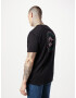 BILLABONG Tricou 'ROTOR DIAMOND SS' gri / verde jad / roz / negru - Pled.ro