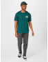 BILLABONG Tricou 'SERPIENTES' galben curry / verde petrol / portocaliu piersică / alb - Pled.ro