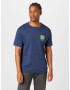 BILLABONG Tricou 'STAMP' albastru marin / turcoaz / azuriu / galben - Pled.ro