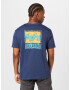 BILLABONG Tricou 'STAMP' albastru marin / turcoaz / azuriu / galben - Pled.ro