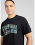 Billionaire Boys Club Tricou 'NOTHING' gri închis / verde jad / negru / alb - Pled.ro