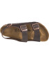 BIRKENSTOCK Sandale 'Milano' ciocolatiu - Pled.ro