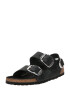 BIRKENSTOCK Sandale 'Milano' negru - Pled.ro