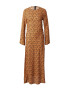 Bizance Paris Rochie 'RITA' maro caramel / negru - Pled.ro