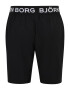 BJÖRN BORG Pantaloni sport negru / alb - Pled.ro