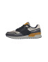 BJÖRN BORG Sneaker low 'R140 TRC' bleumarin / galben șofran / gri / gri deschis - Pled.ro