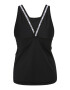 BJÖRN BORG Sport top negru / alb - Pled.ro