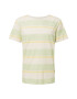 bleed clothing Tricou galben deschis / verde pastel / alb natural - Pled.ro