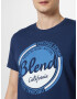 BLEND Tricou albastru / albastru deschis / alb - Pled.ro