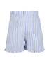 BLUE SEVEN Pantaloni albastru deschis / alb - Pled.ro