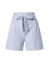 BLUE SEVEN Pantaloni albastru porumbel / alb - Pled.ro