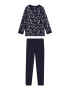 BLUE SEVEN Pijamale albastru marin / alb - Pled.ro