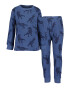 BLUE SEVEN Pijamale bleumarin / albastru regal / roșu deschis / alb - Pled.ro