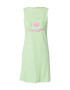 BLUE SEVEN Rochie verde deschis / fucsia / alb - Pled.ro