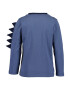 BLUE SEVEN Tricou albastru marin / portocaliu / alb - Pled.ro