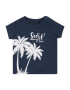 BLUE SEVEN Tricou bleumarin / alb - Pled.ro