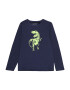 BLUE SEVEN Tricou bleumarin / verde deschis - Pled.ro